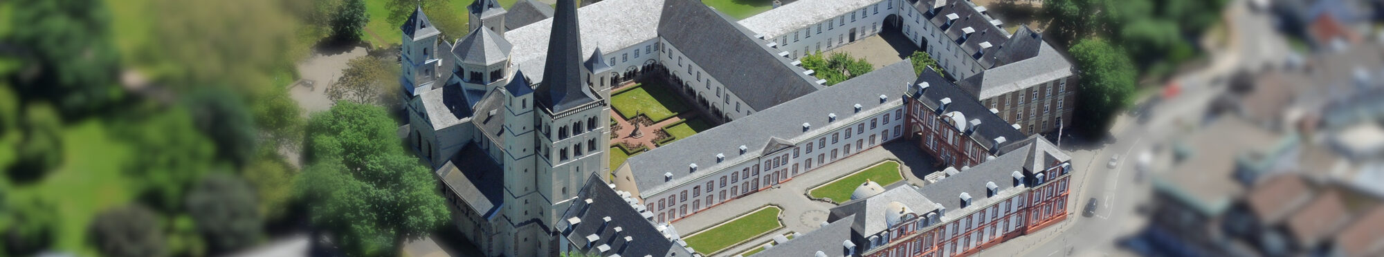 Luftbild Abtei Brauweiler
