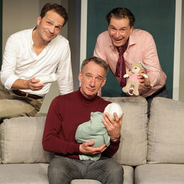 Szenenfoto aus "Drei Männer und ein Baby"